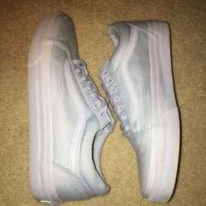 Light Blue Vans